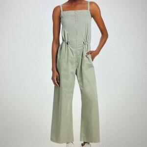 New! Pistola Adela Wide Leg Sleeveless Jumpsuit in Bluff Size Large NWT